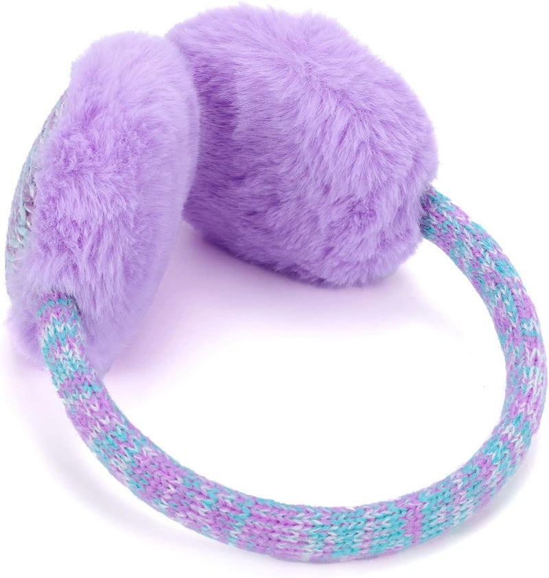Ztl Kids Knit Earmuffs Winter Outdoor Plush Ear Warmers for Boys Girls 4-16 Years - Image 5